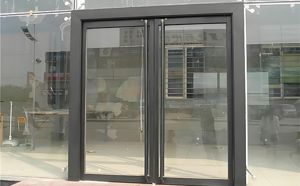 岷县玻璃地弹门