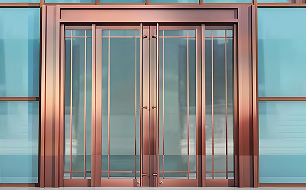 岷县玻璃地弹门