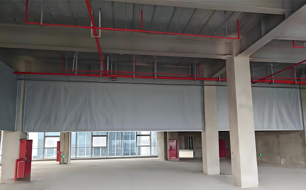 岷县防火布挡烟垂壁