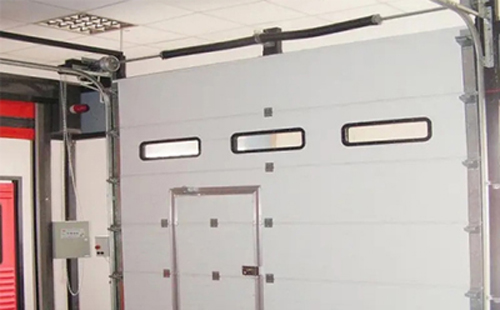 岷县工业提升门的安装方法